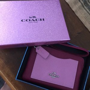 Coach wristlet brand new never used